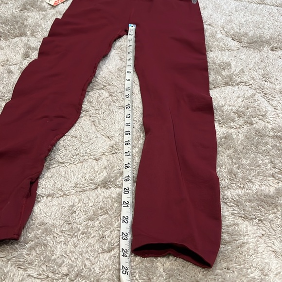 Free People | FP Movement Burgundy High-Rise Good Karma Leggings size M/L NWT - Picture 14 of 15